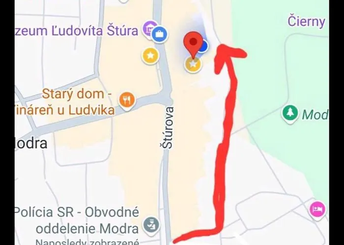 Lucia Stone House In The Center Of Modry